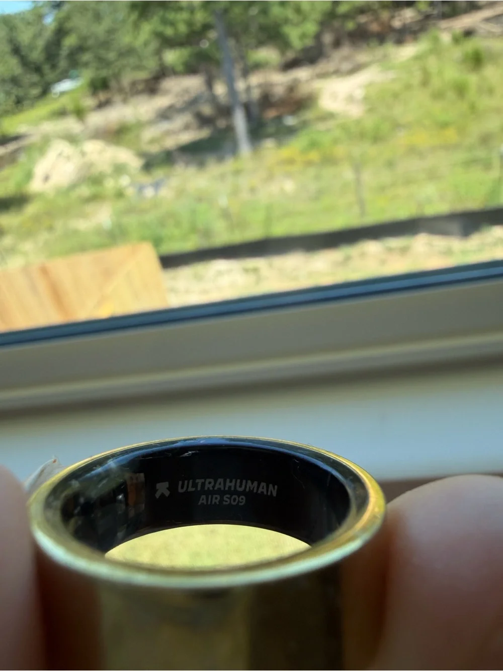 Ultrahuman AIR Size 9 Smart Ring Bionic Gold -Open To Offers-